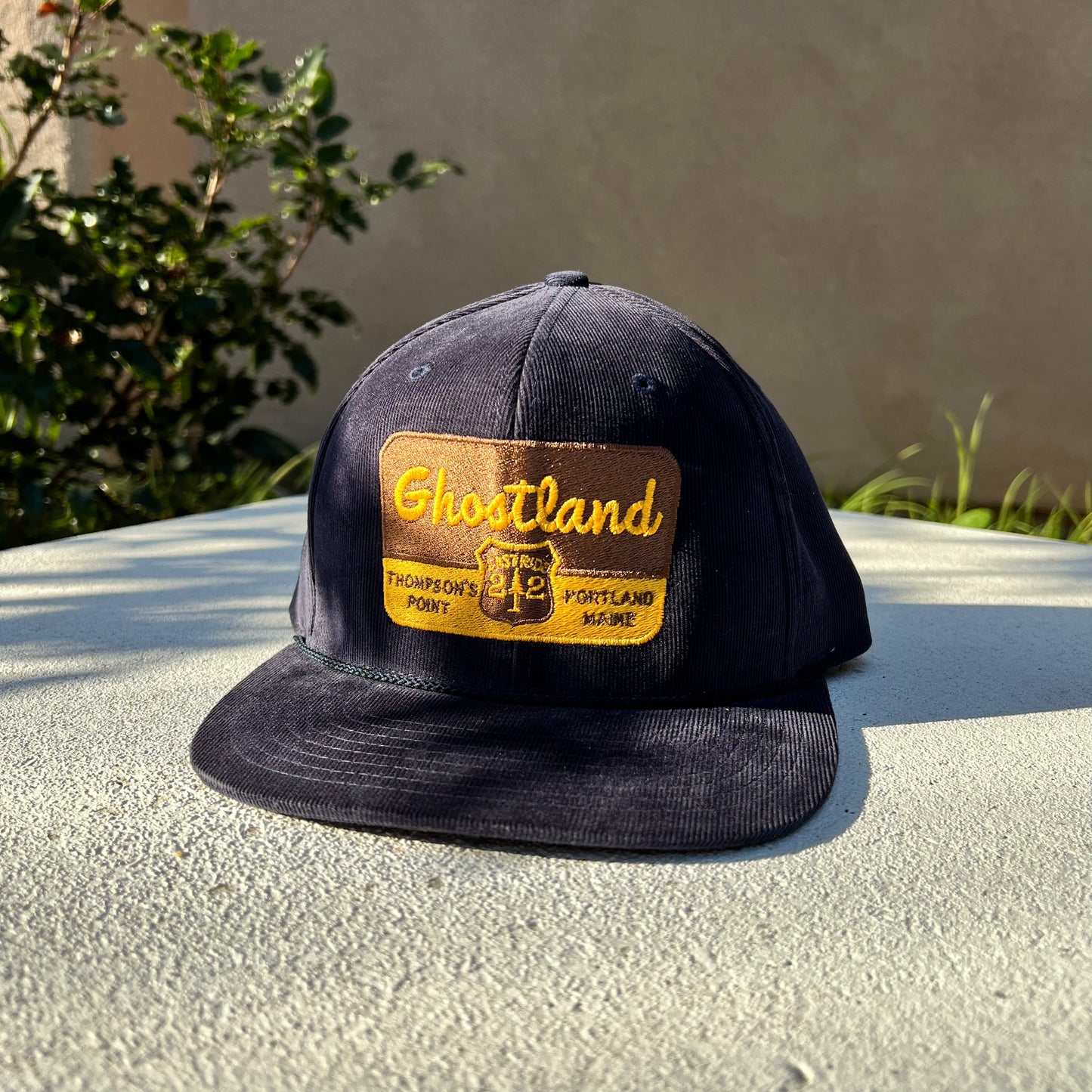 Ghostland Embroidered Snapback