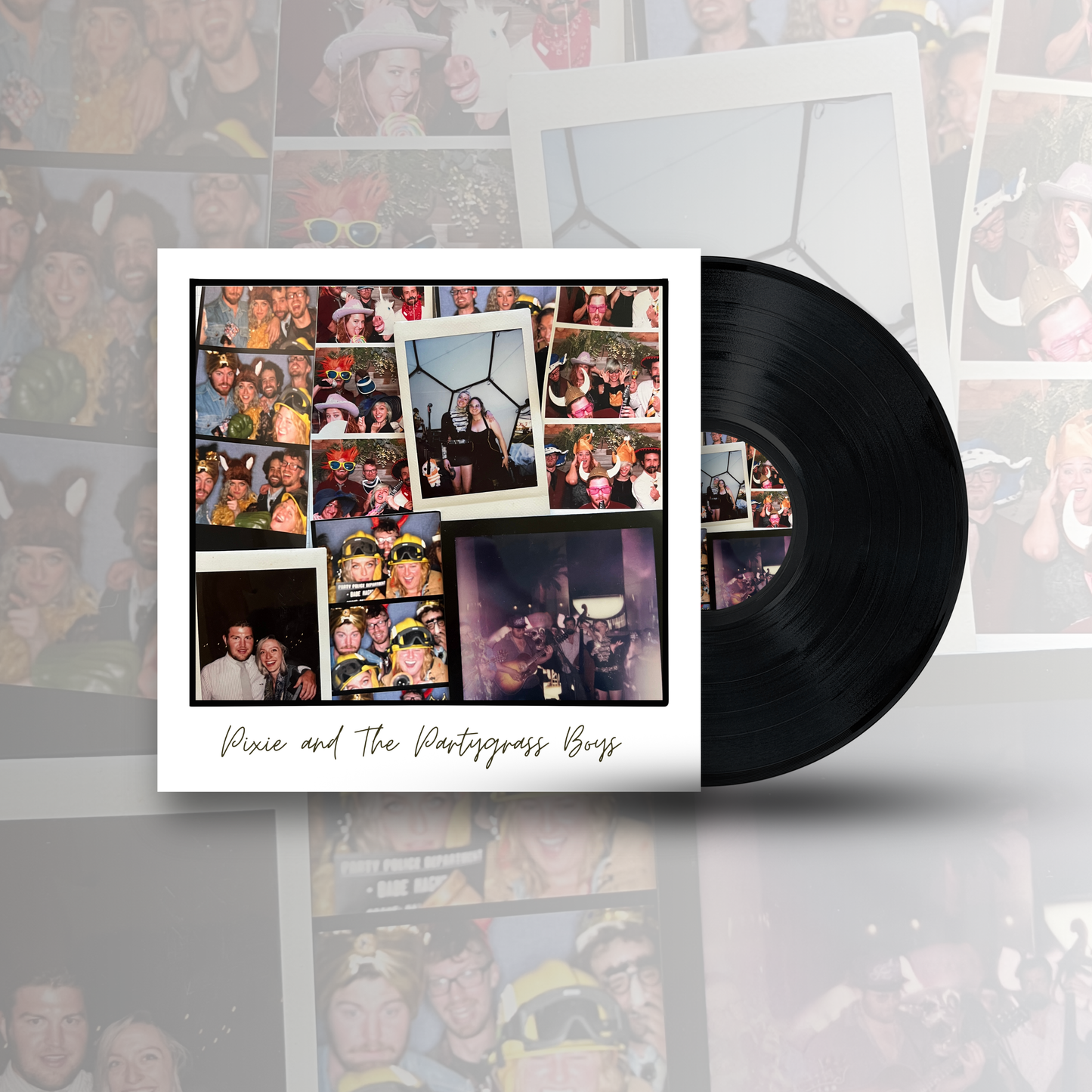 Pixie and The Partygrass Boys - S\T Album Vinyl