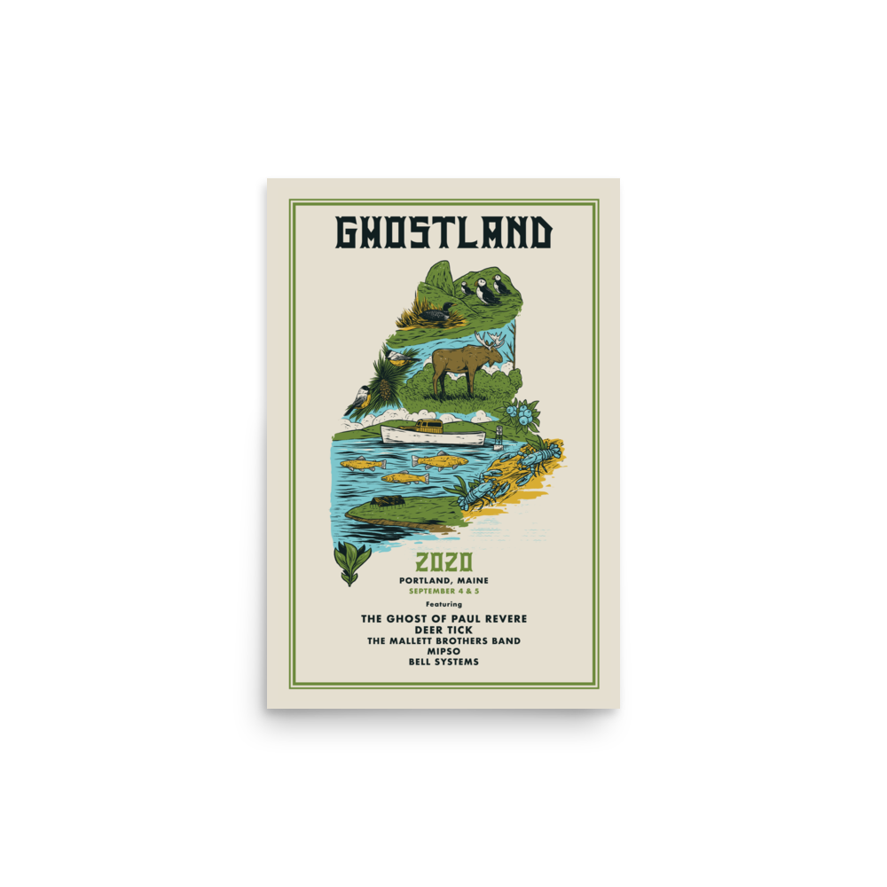 Ghostland 2020 Poster (12x18)