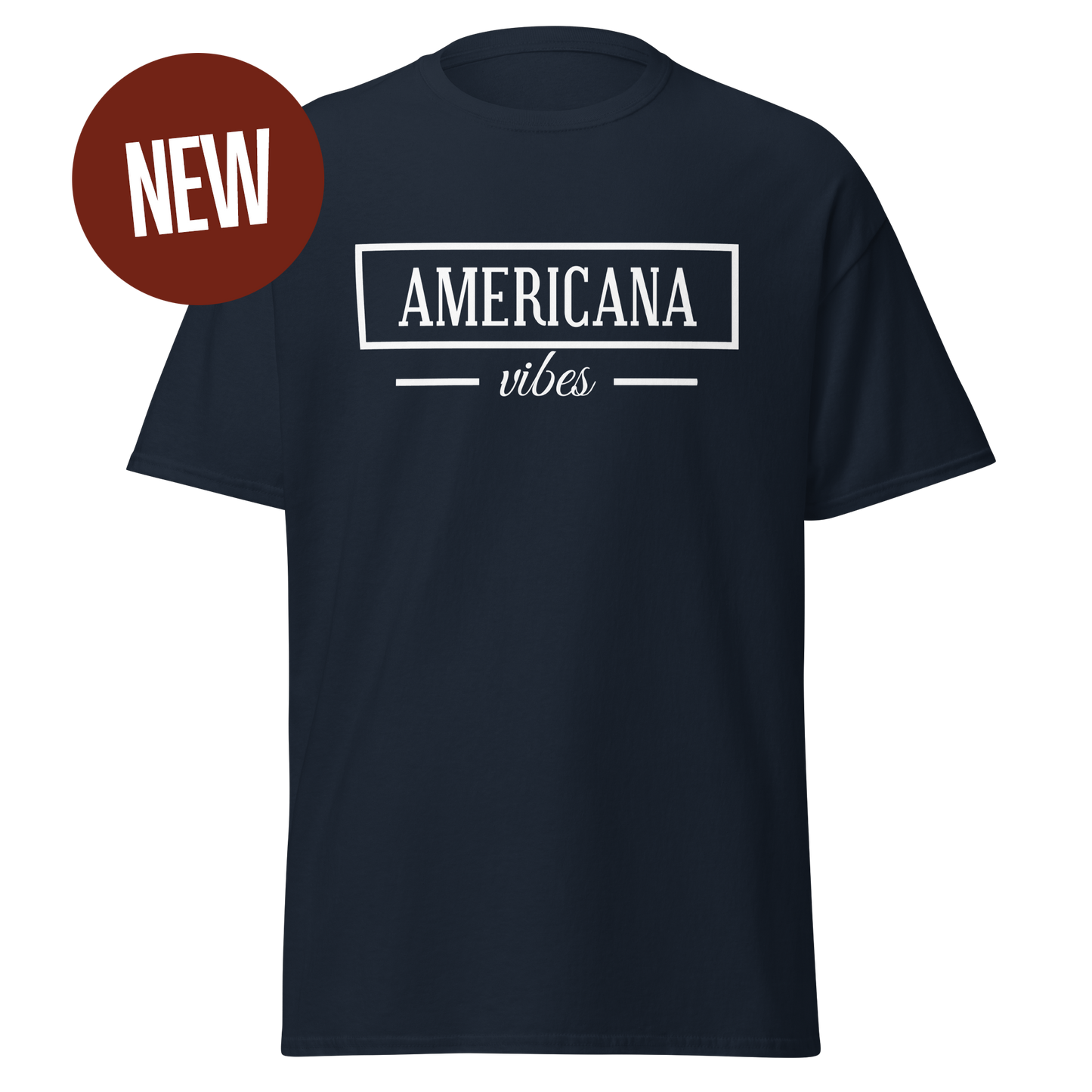 Americana Vibes Classic Logo Tee