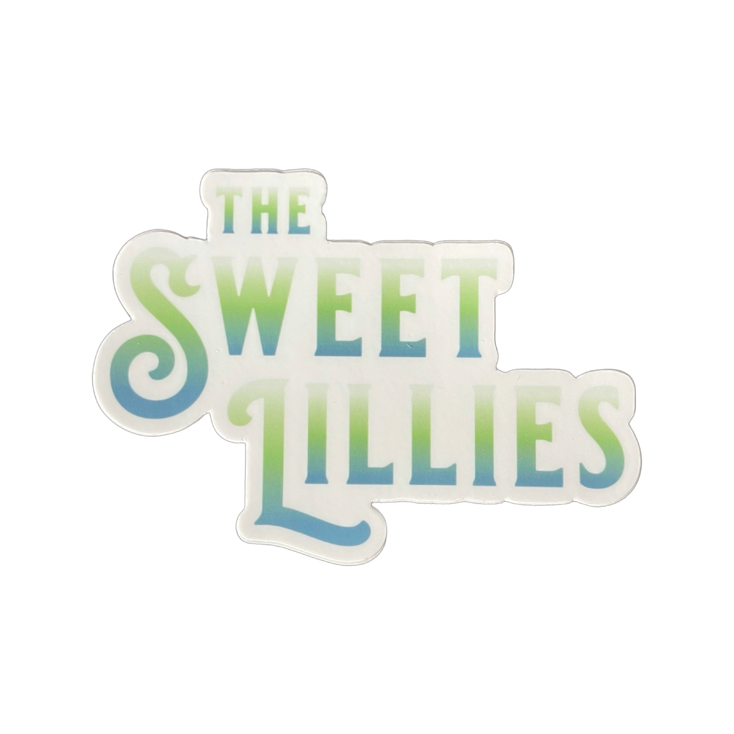 The Sweet Lillies Logo Sticker