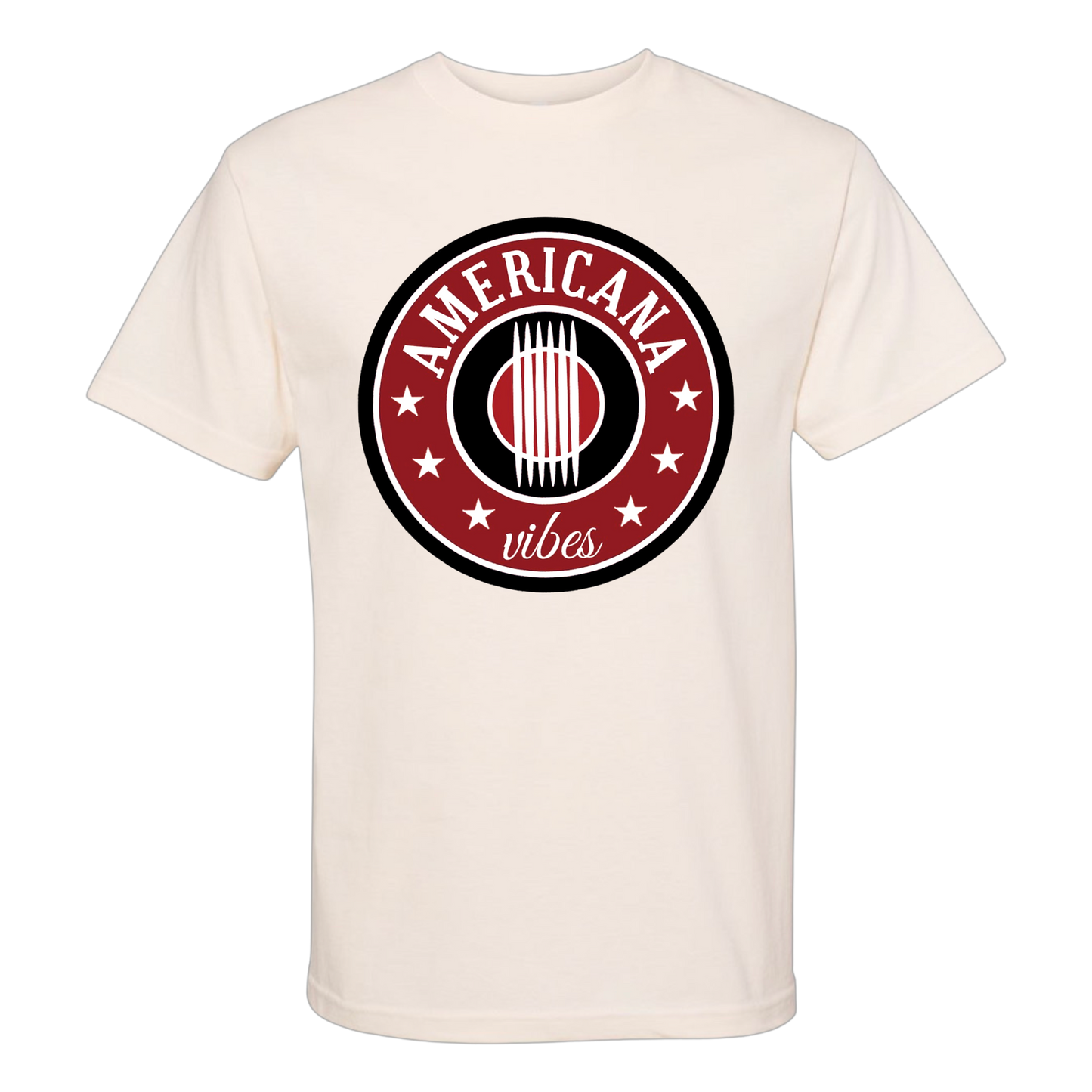 Americana Vibes Logo Shirt (Cream)
