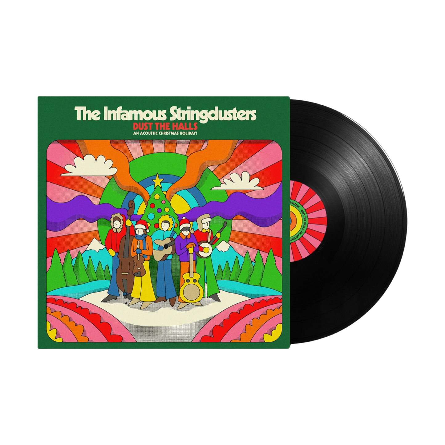 The Infamous Stringdusters - Dust the Halls: An Acoustic Christmas Holiday! (Black Vinyl)