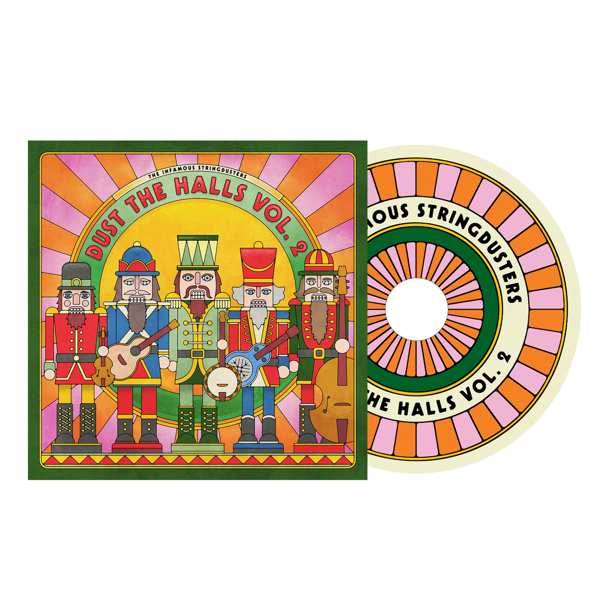 [Pre-Order]The Infamous Stringdusters Dust the Halls Vol.2 CD