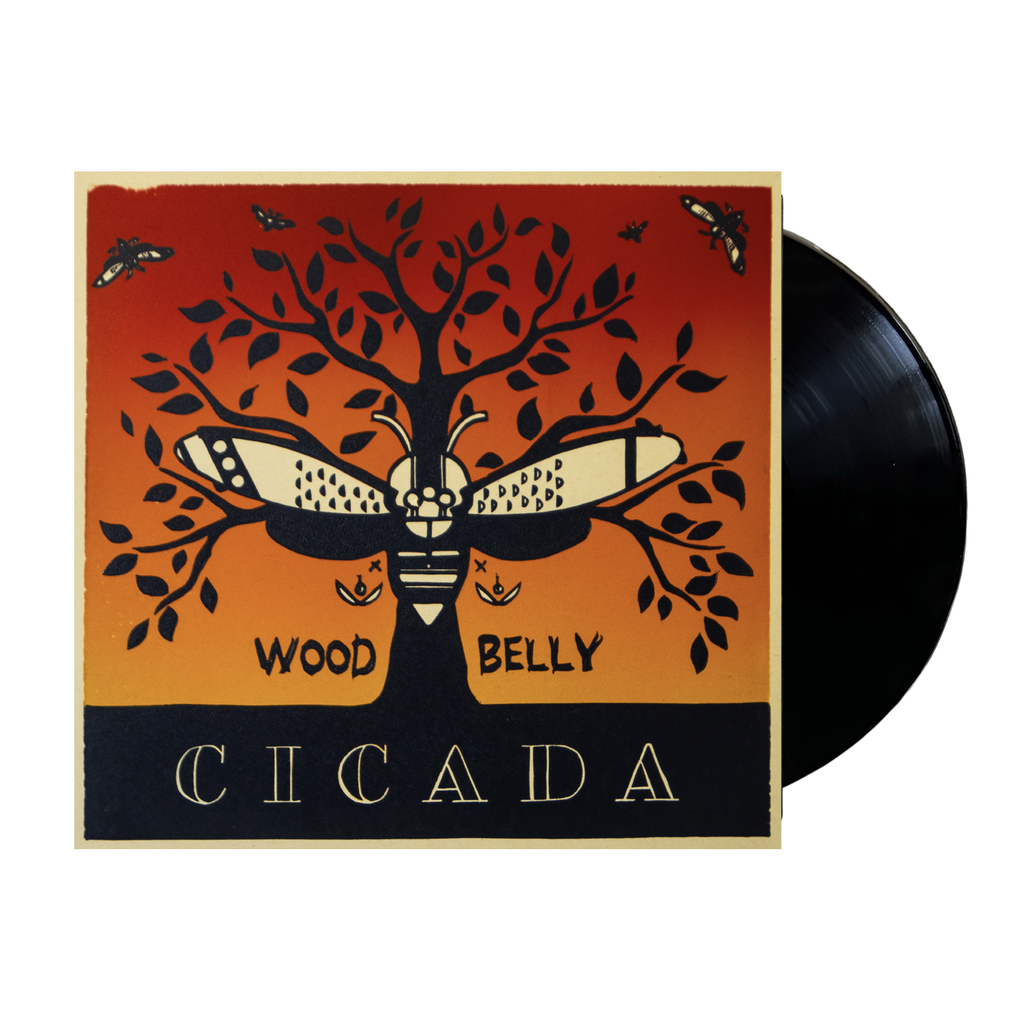 Wood Belly Cicada Vinyl (Pre-Order)