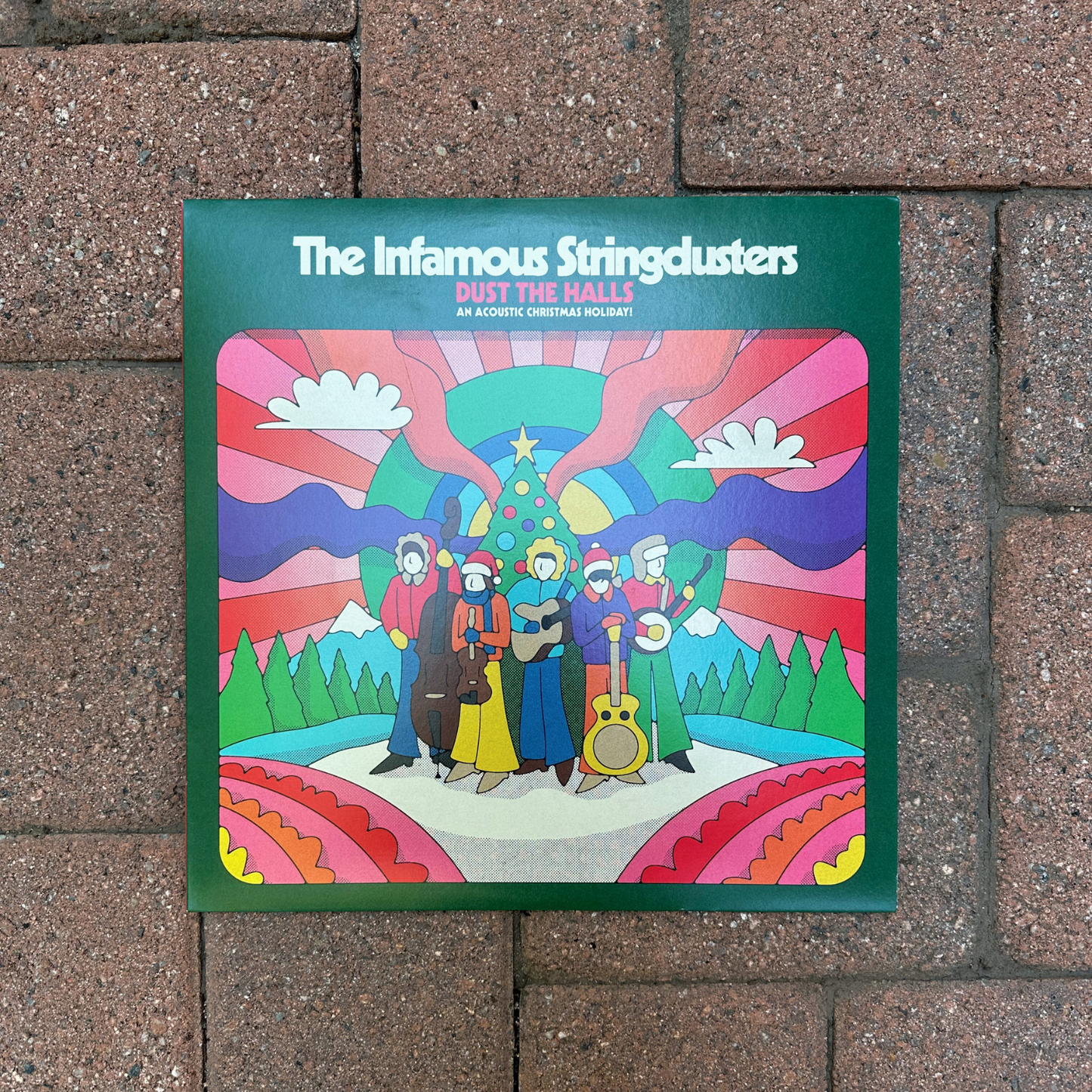The Infamous Stringdusters - Dust the Halls: An Acoustic Christmas Holiday! (Green Red Splatter)