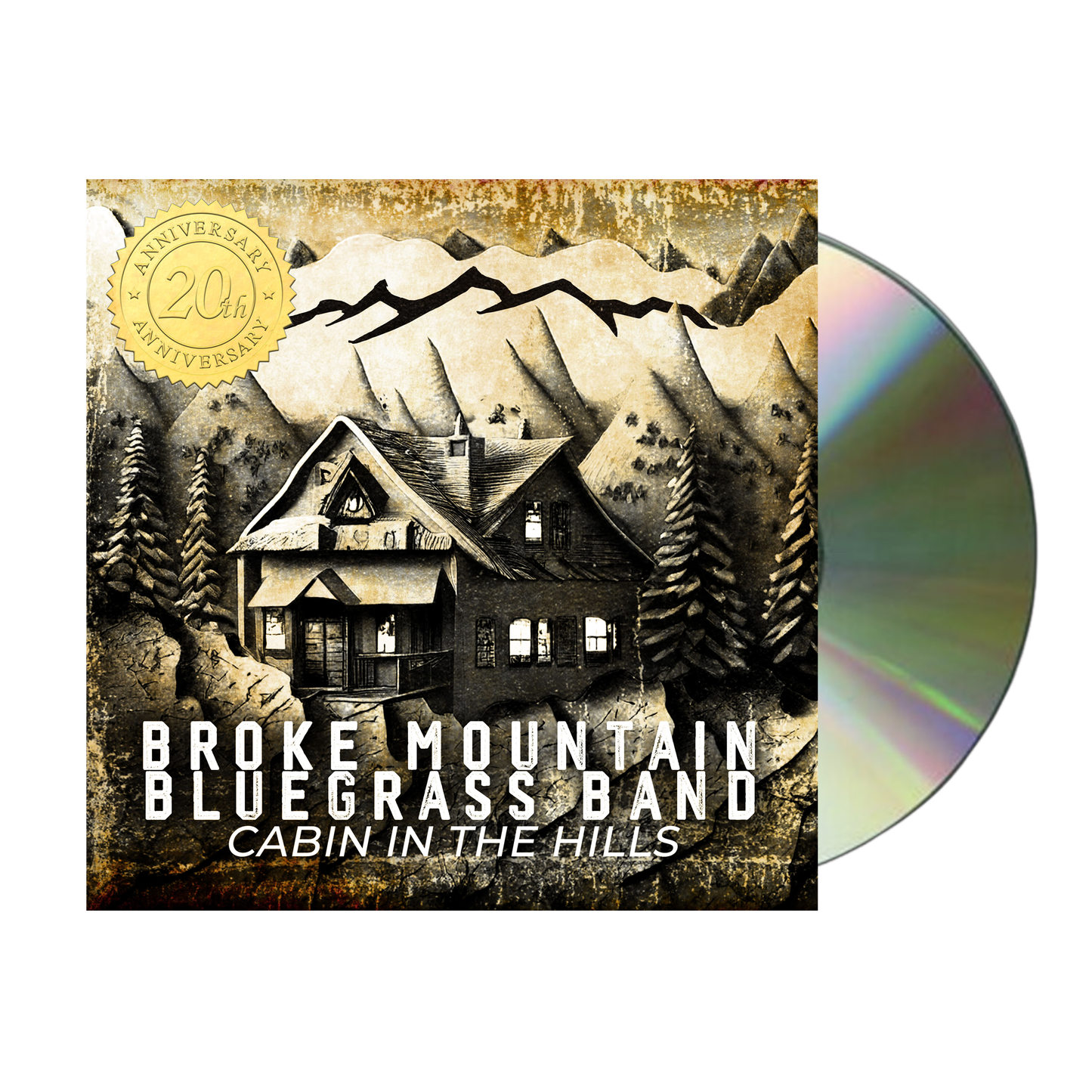 Broke Mountain Bluegrass Band - Cabin In The Hills CD (Pre-Order)