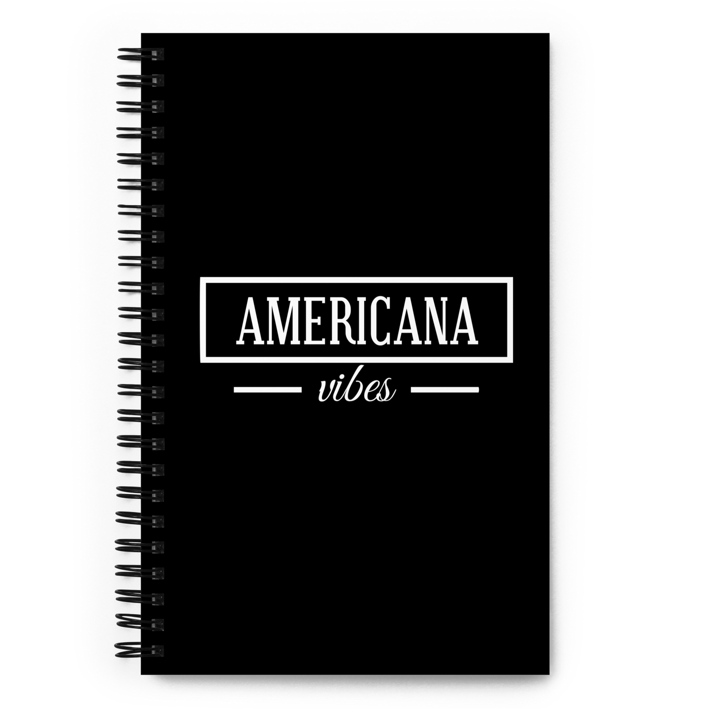 Americana Vibes Spiral Notebook