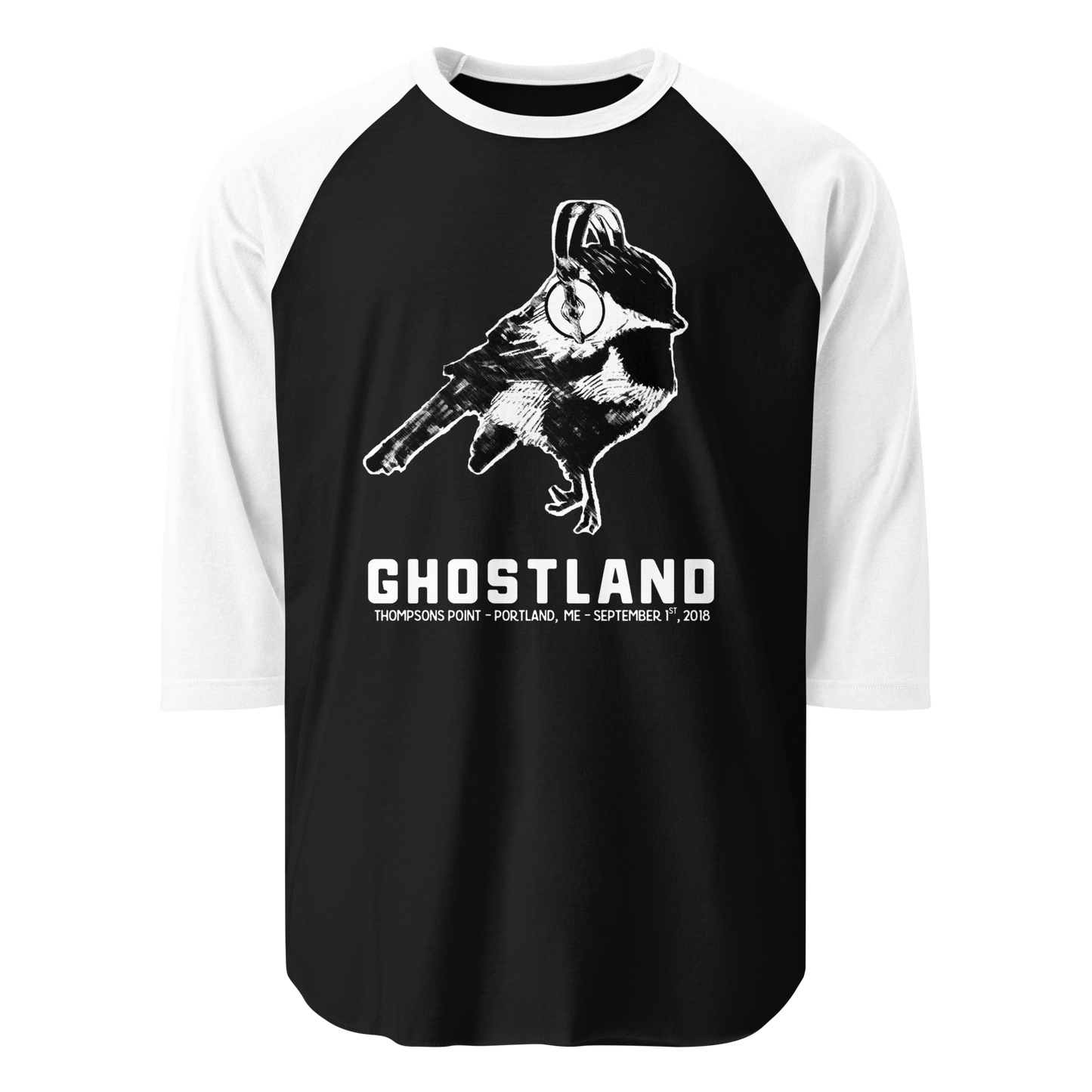 Ghostland - Thompson Point - Baseball Tee