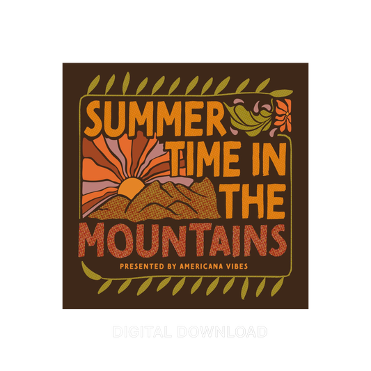 Summertime in the Mountains Digital Download